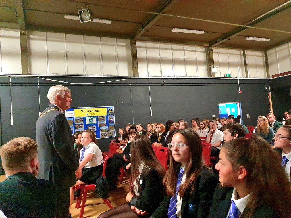 Aida_S_Haughton's tweet photo. #honoured 2 meet #Holocaust survivor #harryspiro who prefers #education over #revenge despite living through several #ConcentrationCamp #ThankYou @SHL_Academy @SrebrenicaUK #Srebrenica #Bosnia @helliepeebles1 @ymcans #BridgingTheDivide https://t.co/Ik5f0Xm6ci