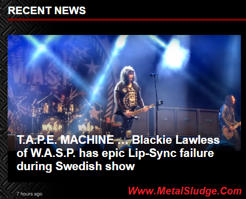 cskkdfgr's tweet photo. T.A.P.E. MACHINE .... Blackie Lawless of @WASPOfficial has epic Lip-Sync failure during Swedish show #BlackieLawless #WASP #LipSyncFail #36MinMark #Sweden #TapeMachine #LoveMachine #MetalSludge 
https://t.co/QDBQKZUTa9 https://t.co/KuGidBGUsT