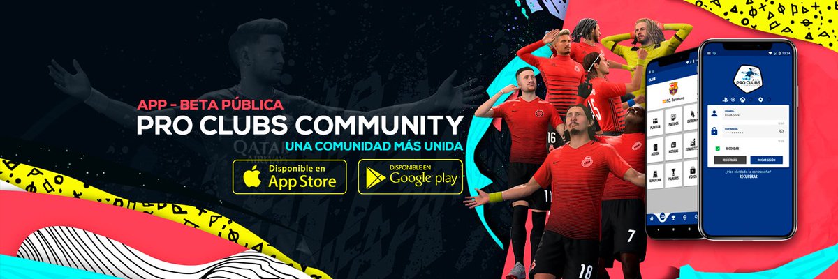 ProClubscm's tweet image. Si quieres mejorar la organización de tu club, descarga nuestra app y comienza a utlizar las herramientas que hemos desarrollado especificamente para la modalidad fifa pro clubs. 

📱 iOS - APP STORE
apps.apple.com/es/app/pro-clu…

📱Android - GOOGLE PLAY
bit.ly/30po7vI