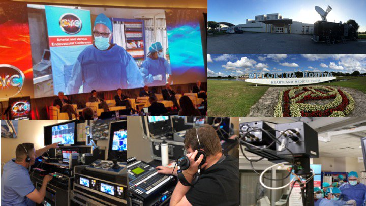 hidefmd's tweet photo. Live from Advent Health in Sebring, Florida to @cvcpvd CVC - Chicago EndoVascular Conference featuring Dr. Thomas Shimshak on July 12, 2019 https://t.co/hMb5tosTDk