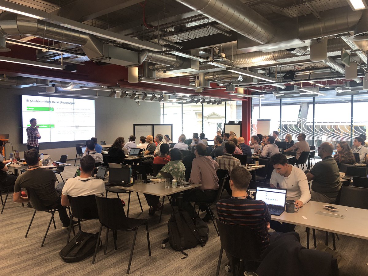 Great to be demonstrating with <a href="/ShingoMcLeod/">Neil McLeod #PowerAddict</a> integrated variance commentary using <a href="/MSPowerBI/">Microsoft Power BI</a> and <a href="/PowerApps/">MSPowerApps</a>.  Super facility from <a href="/MSFTReactor/">Microsoft Reactor</a> and always a great conversation with <a href="/AzureRory/">Rory Neary</a> and <a href="/rsaprano/">Rishi Sapra MVP</a>.  Hoping you can be with us next time <a href="/nikkinikbi/">Nikki Duncan</a>