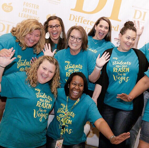 SDE4Educators's tweet photo. We want to give a HUGE shoutout to our #SDENationals sponsors who share our mission to #fosterjoyfullearning 🍎❤️ #SDEevents 
@MCEducationUS @hand2mind @OrientalTrading @Concordia @stageslearning @NorvaNivelUS @NascoEducation @MonkeyPatches @hgse @esgisoftware https://t.co/IErrglOydz