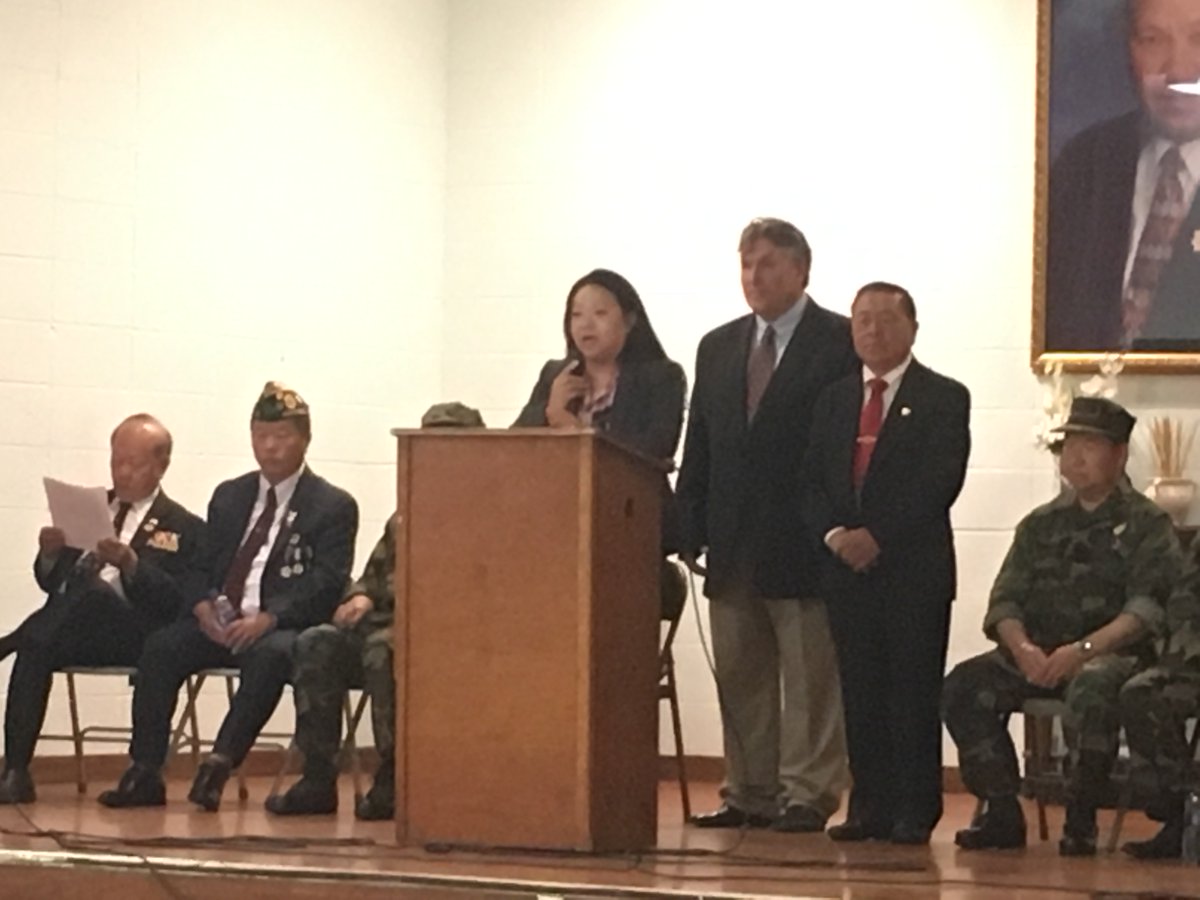 FrederickMelo's tweet photo. Pa Lee says her father served with the CIA in Laos to fight a losing battle against Communism, but he and half the other Hmong vets in the U.S. would stillnot be eligible for burial in American national cemeteries under the bill the president signed last year. https://t.co/eLGfx0nuqX