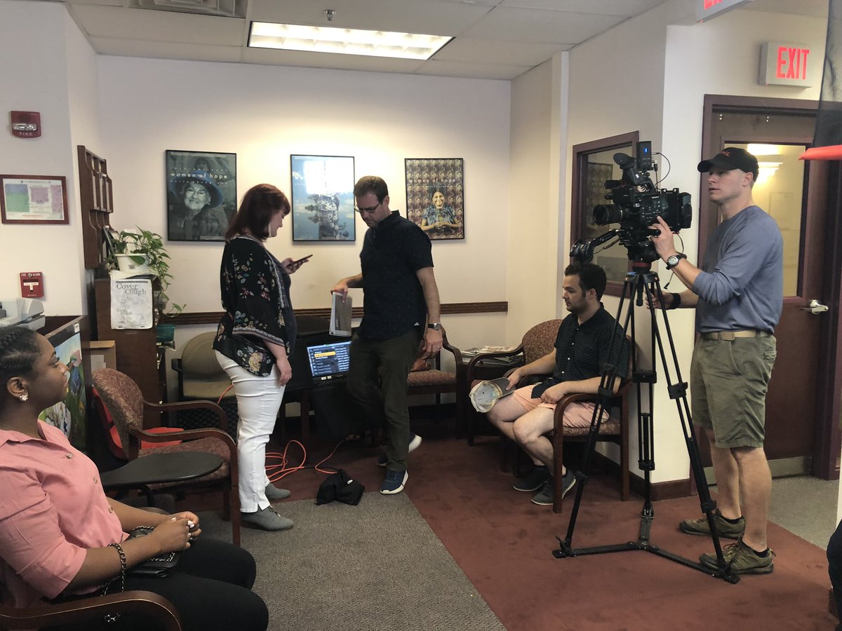 jasonfarleyJHU's tweet photo. Filming underway! Honored to be included in @CDC_HIVAIDS video series for #primarycare #providers #CDC #SMAIF to increase #HIV #Viral #Suppression @ANACnurses @JHUNursing @HopkinsCFAR @HopkinsREACH @AANP_NEWS https://t.co/MMeV5LJu9p