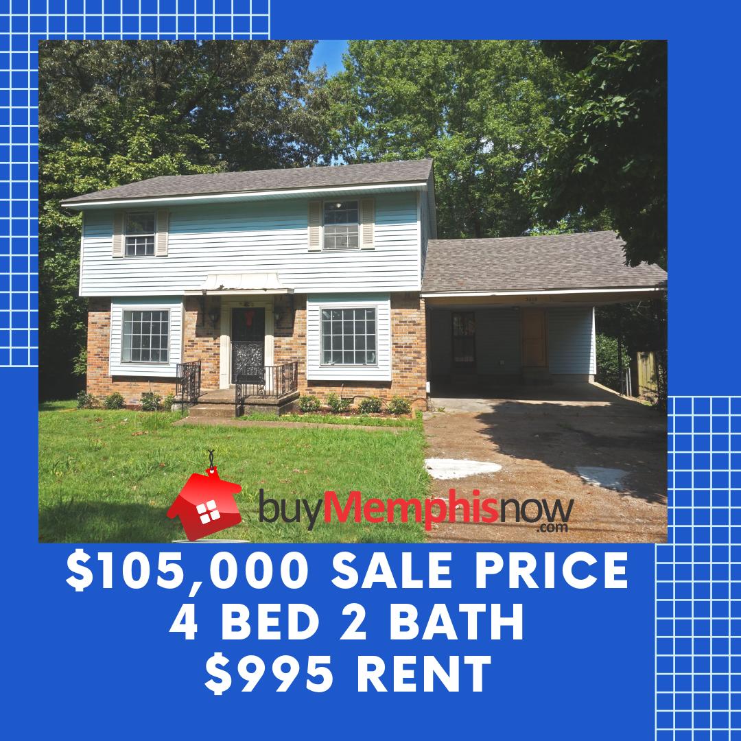 curtdavis's tweet photo. Sold this incredible home in only a few hours! #realestateinvesting #cashflow #memphisrentalproperties https://t.co/5TLA8ZSrkn