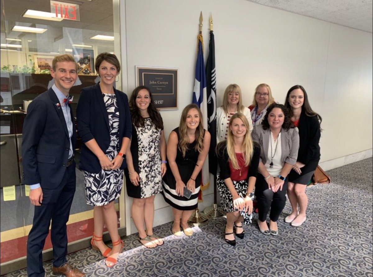 hedduhpoole's tweet photo. Thank you to the offices of @JohnCornyn and @RepEBJ for meeting with @eatrightPRO advocates today to discuss clinically- and cost-effective solutions to address #obesity and #diabetes. #eatrightOnTheHill https://t.co/eLqazhgk0X