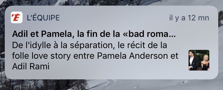 fellimano's tweet photo. Sérieusement @lequipe ?
On dirait les notifs de @voici, ridicule. https://t.co/HaswsNljhJ