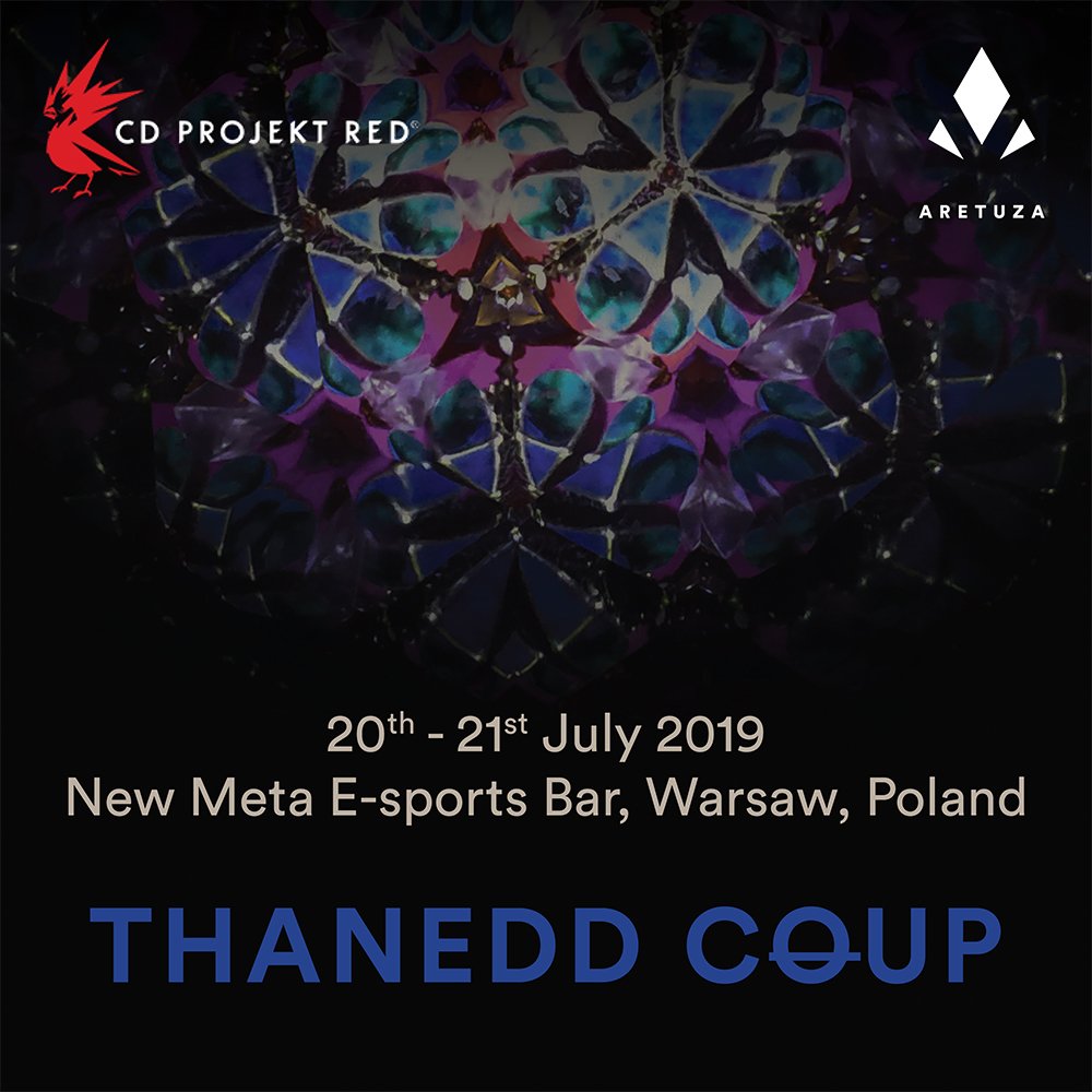 We have great news! We're happy to be hosting our first big Gwent get-together, The Thanedd Cøup, with <a href="/CDPROJEKTRED/">CD PROJEKT RED</a> in Warsaw next weekend! Come and meet up with (and play against) your favourite <a href="/PlayGwent/">GWENT: The Witcher Card Game</a> personalities! You can find all the info here: 
teamaretuza.com/homepage/artic…