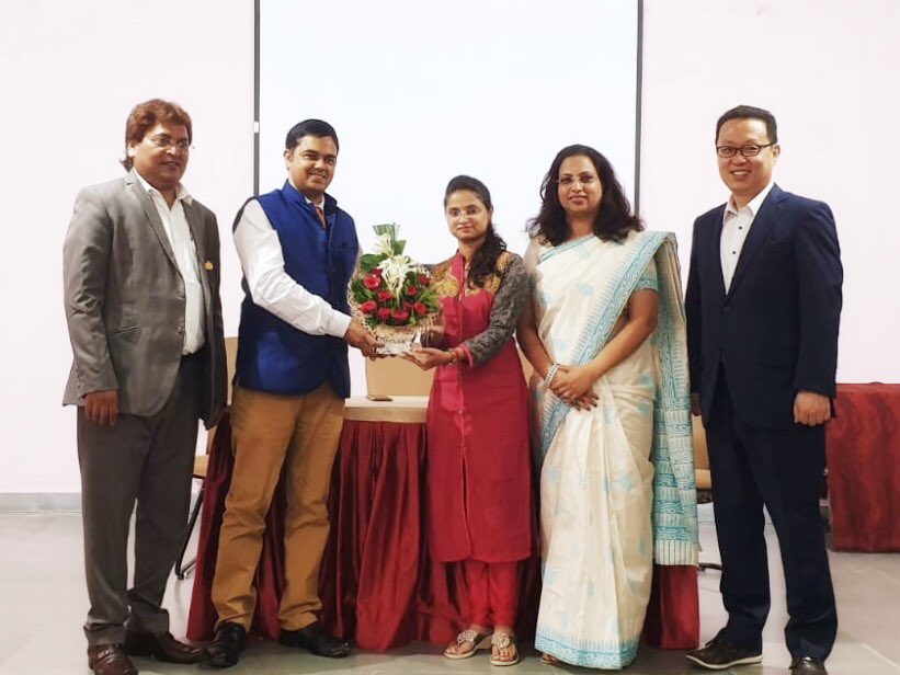 BamuTourism's tweet photo. Senior Research Fellow Ms Harshada Satghare completed her PhD under the guidance of Dr Madhuri Sawant on Benchmarking Marketing Strategies of DMOs: A case study of Maharashtra 
with special reference to Application of Internet Marketing. She successfully defended her thesis. https://t.co/1JJGxMK06F