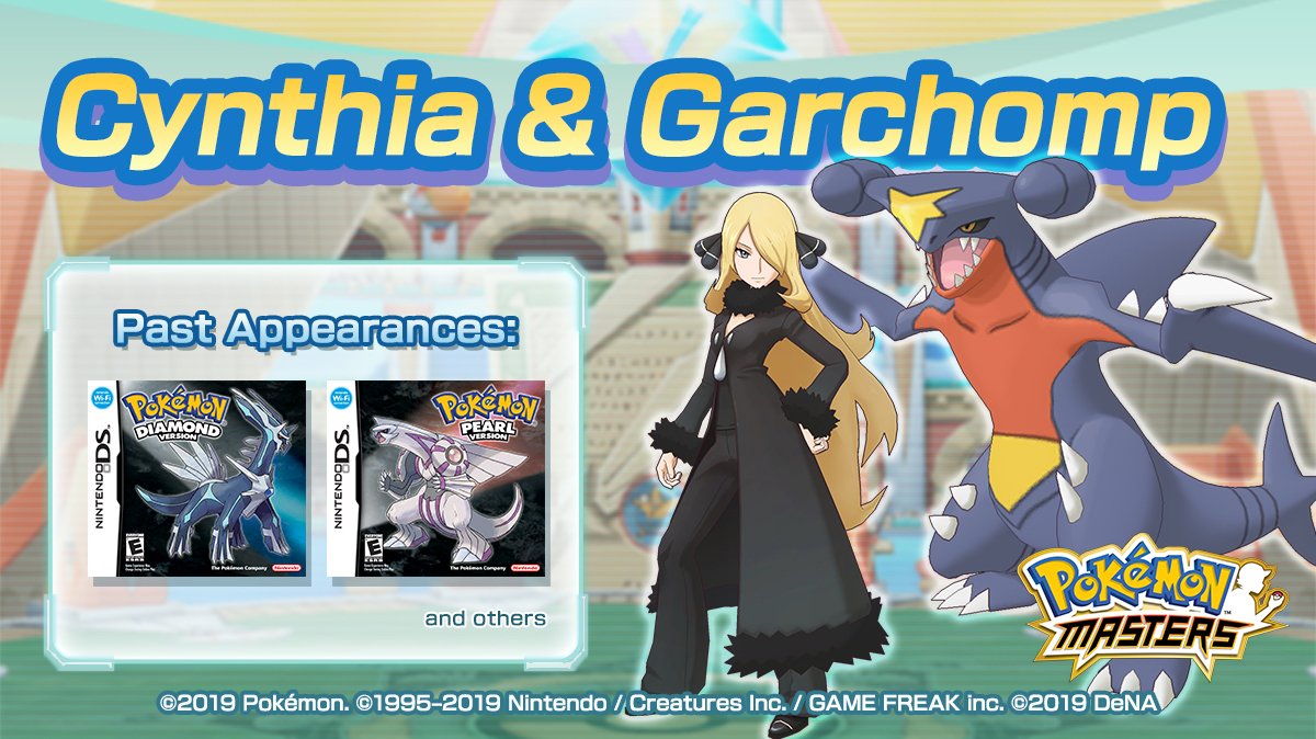 Resultado de imagen de Cynthia Garchomp masters Resultado de imagen de Cynthia Garchomp masters