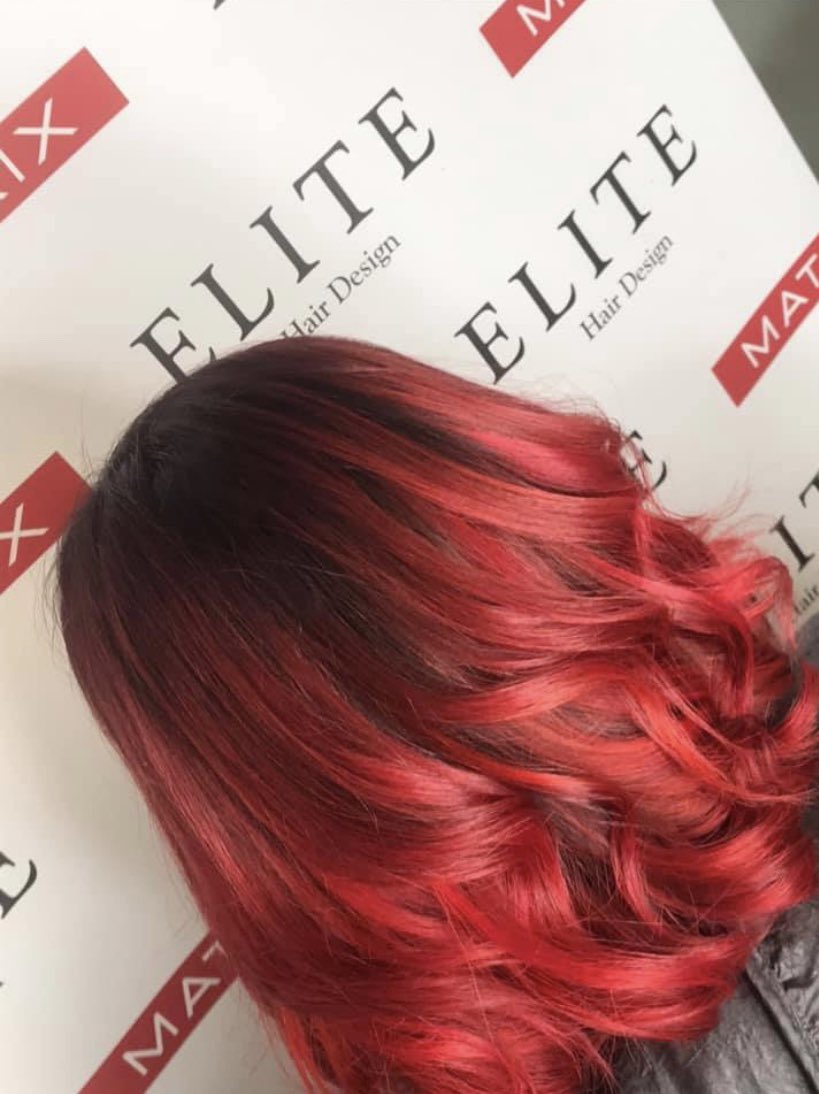 KellyWeaver's tweet photo. Red hair don’t care!!! #OrangeTones #EliteHairStudio #RedHead #NotMyPhotosButItIsMyHair https://t.co/HtwXUq0DdT