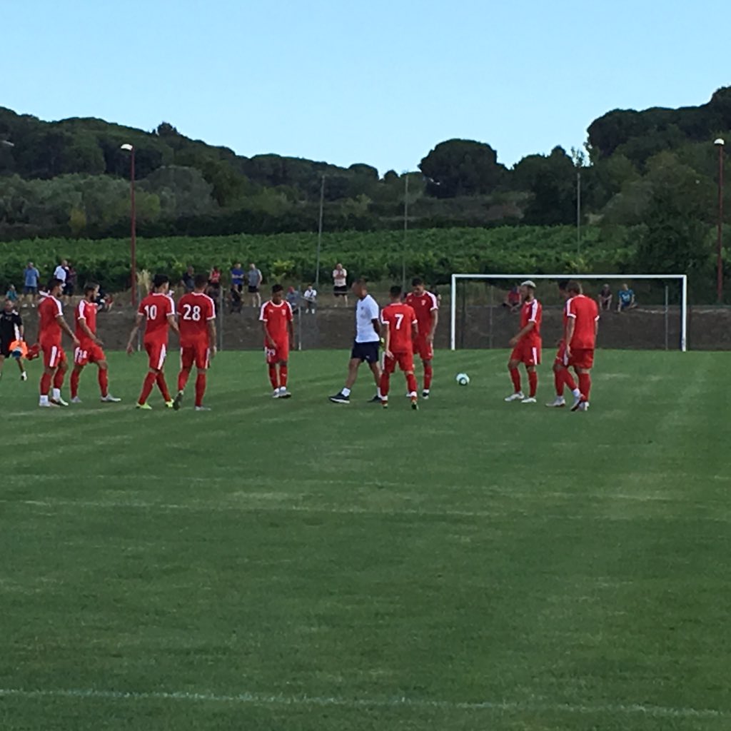 Vaunage_NO's tweet image. #NORAF à Générac @nimesolympique #TeamNo #CrocoDeal @OfficielRAF échauffement terminé