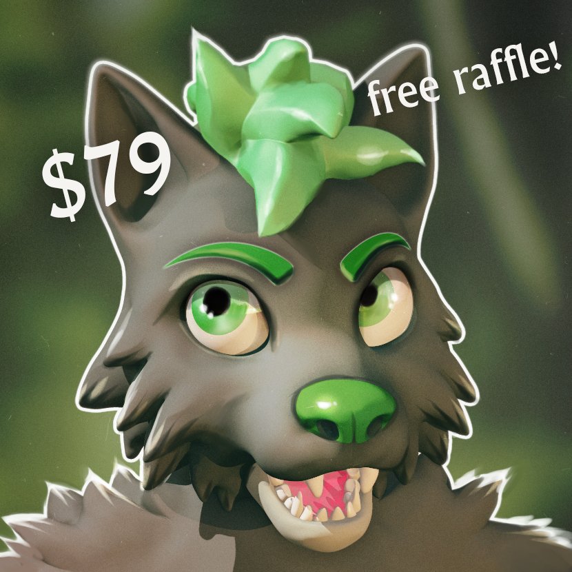 avocado_fox's tweet photo. Hey there everyone! I am doing free avatar raffle (half 3D/half 2D). To participate, just like and repost this and I will pick one person 48 hours from now 🙂For others, price is $79 #furry #furries #furryart #furryartist #furryfandom #art #portrait #furryportrait #raffle #avatar https://t.co/XoF9pKLTVM