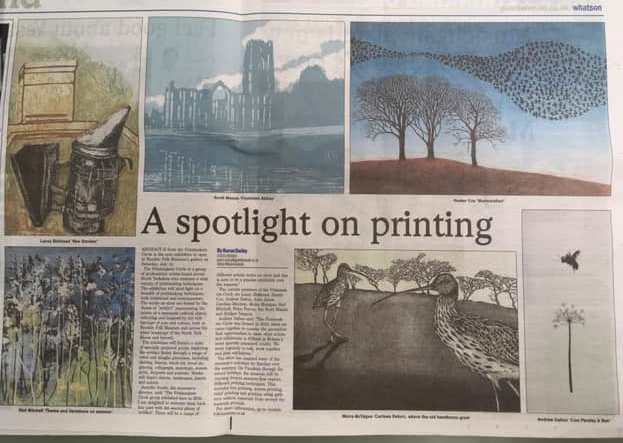 Artefact II, opens tomorrow at <a href="/RyedaleFolk/">Ryedale Folk Museum</a> . A group show with <a href="/print_circle/">Printmakers Circle</a>, featuring our new Print Exchange Box. Fabulous place to exhibit.