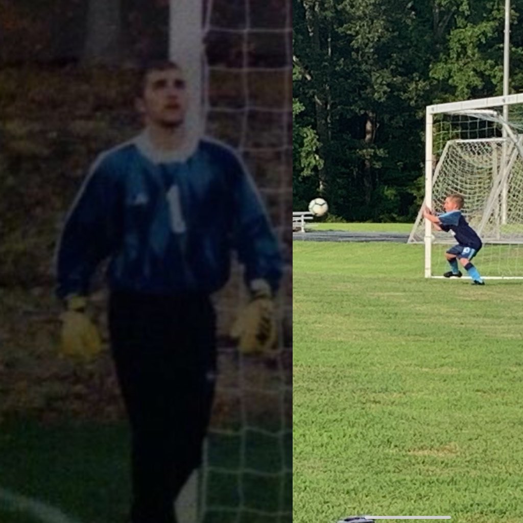 GoalkeeperHelp's tweet photo. Dear God, 

Please don’t let my son ever want to be a goalkeeper...  

God: “Hey Moses hold my beer...” 

My Mum told me I would get payback for what I put her through as a GK....

#GKUnion https://t.co/lMX2VU3PrT
