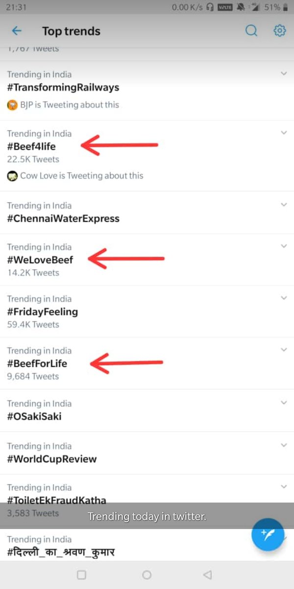 _tanu_512's tweet photo. #WeLoveCows
#RespectCows
Sad to see these trending on twitter, though this is done mainly by people of a particular community from Tamil Nadu and Kerala only.
It is absolutely fine if you are a nonveg lover, you can eat whatever you want, no one has the rights to stop you. 1/3 https://t.co/XaIuqbzZKj