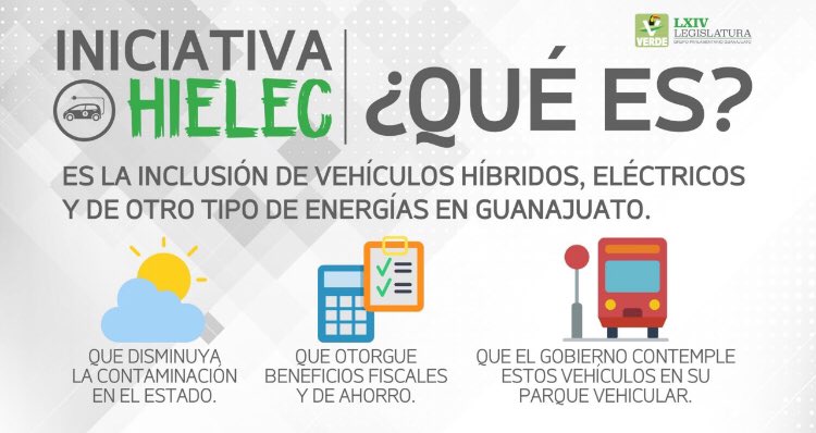 IsraelCabreraB's tweet photo. ✅#LogroVerde|#SegundoPeriodo
Aprobada nuestra iniciativa #HIELEC🚘
♻️Generar incentivos que promuevan el uso de vehículos híbridos y eléctricos.
♻️Que gobiernos municipales implementen acciones para sustituir el parque vehicular por este tipo de vehículos.
#PorGuanajuato https://t.co/oFSgKWKlg6