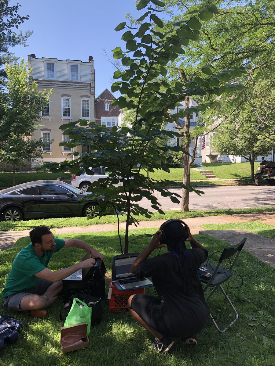 Borikenophis's tweet photo. Little morning trip to our PI’s front yard and record some redbud treehoppers calls! #FowlerFinnLab #Entomology #VibrationalCommunication #Enchenopabinotata #redbud https://t.co/DaqqEmV2NO