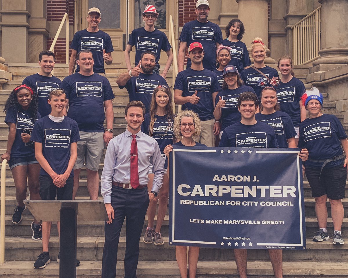 aaronjcarpenter's tweet photo. Some more pics from last week’s parade. I had so much fun!

#MakeMarysvilleGreat🇺🇸 https://t.co/UBMX5NCOmL