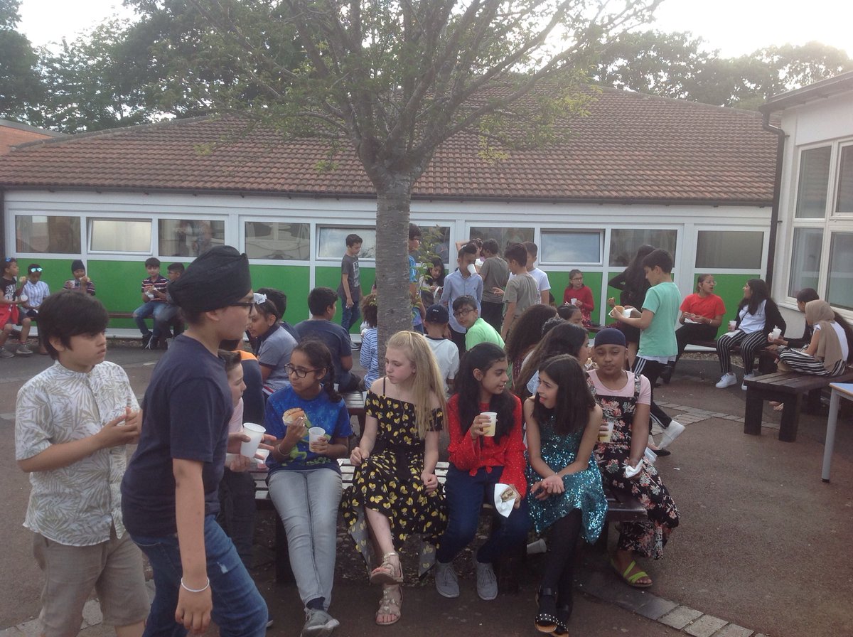 HGJS's tweet photo. Year 6 leavers' disco is underway. Everyone is enjoying the music and the food. https://t.co/KJD5EktNSG
