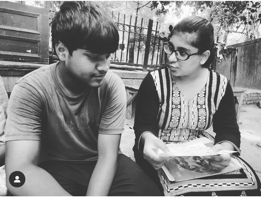 An awarness campaign by yes fellows at the slums of ramesh nagar