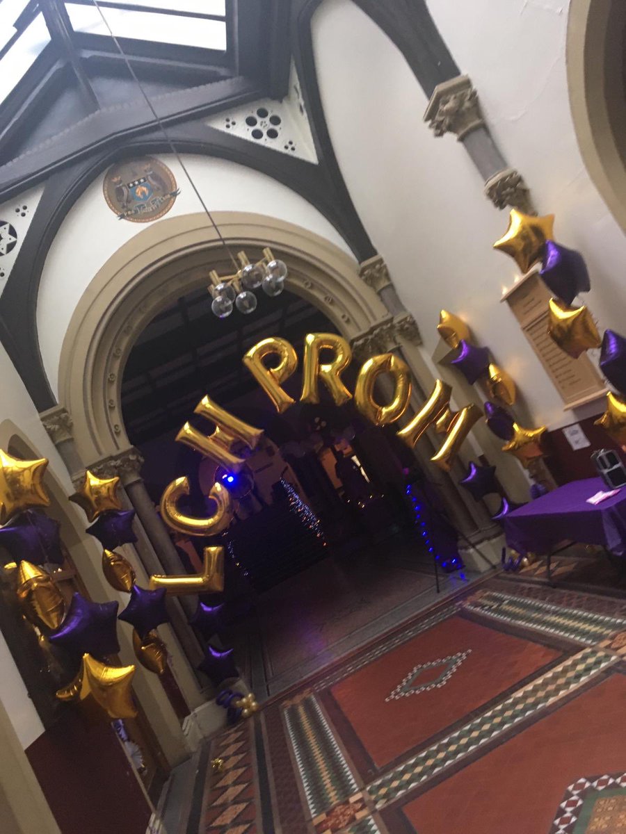 Preparation is underway as we count down the minutes until our first ever prom! We hope you all have a wonderful night! 💜❤️ #Prom2019 #TheLeedsWay