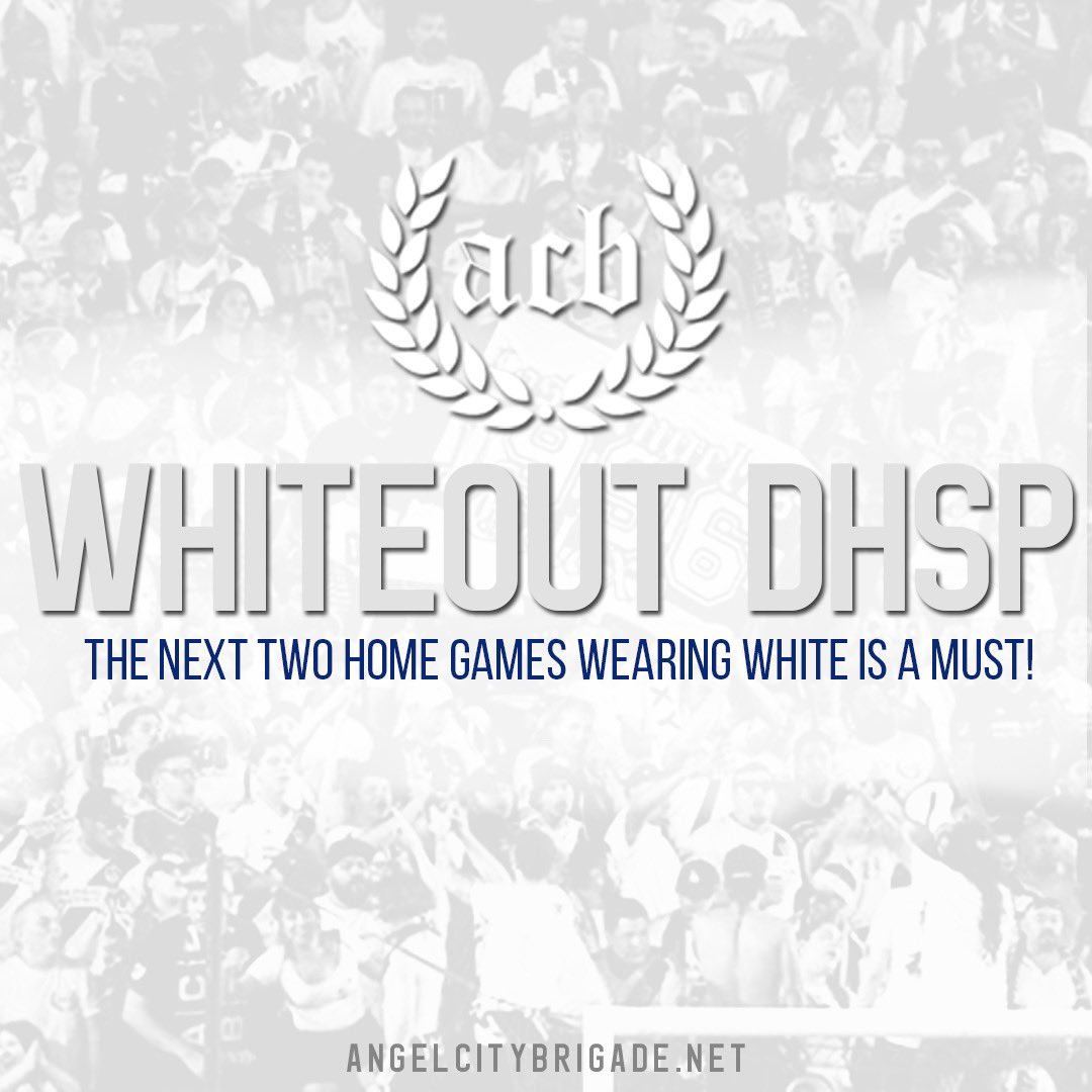 ACBrigade's tweet photo. GAME DAY v the Scum!! Encourage all #LAGalaxy supporters to #WhiteoutLA !! See you later!!
๐โช๏ธ๐ https://t.co/csmrhrrwuo