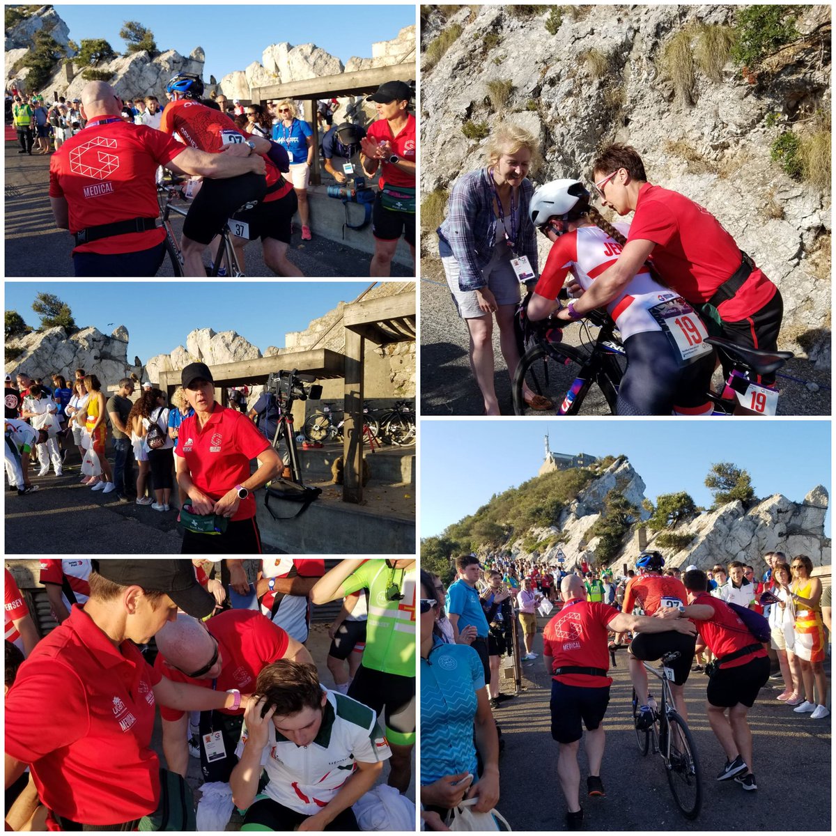 karenmayphysio's tweet photo. @Gib2019 you have worked us hard tested our Sports Med knowledge but been a blast! @GregLittler @robhamiltonphys @CunninghamAndy1 @russ_hitchen  pleasure to work with you guys this week! Now for the closing ceremony &amp; a cheeky beer or 2? #teamworkmakesthedreamwork https://t.co/VjrJC0WXMy