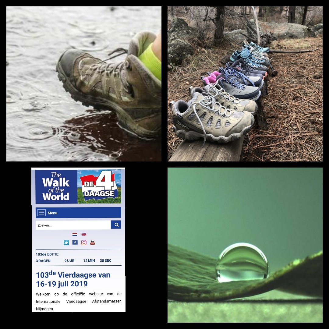 De Internationale Vierdaagse Afstandsmarsen Nijmegen, is een vierdaags wandelevenement dat sinds 1909 ieder jaar wordt gehouden en start op de derde dinsdag van juli.
BionicTechnology Winschoten #BioCoat  water en vuil bescherming voor #wandelschoenen