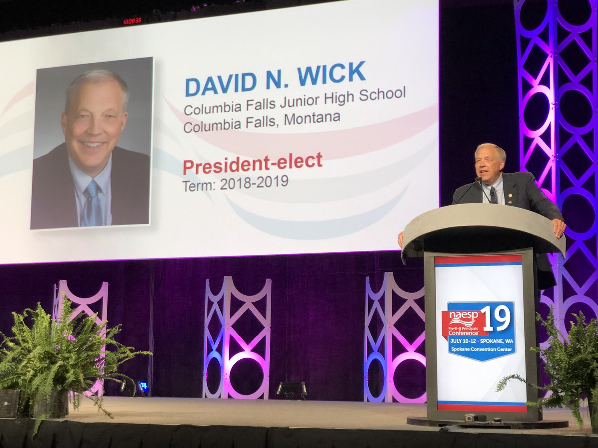 National Assoc. of Elementary School Principals (@naesp) on Twitter photo Never forget the importance of your influence on others as you strive to build relationships with staff, families, and students. If you believe in your students, they will believe in themselves. - <a href="/DaveWick15/">David Wick</a>, incoming NAESP president #NAESP19 Never forget the importance of your influence on others as you strive to build relationships with staff, families, and students. If you believe in your students, they will believe in themselves. - <a href="/DaveWick15/">David Wick</a>, incoming NAESP president #NAESP19
