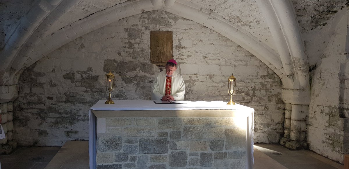 Mass in Glastonbury  Abbey