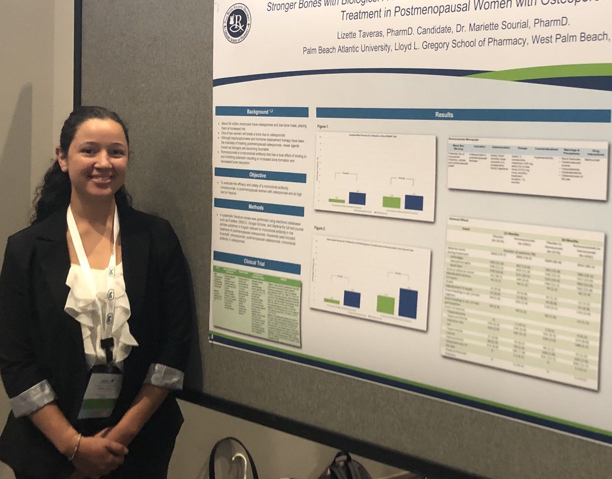 DrJeffLewis's tweet photo. Proud of our @PBAUniversity Gregory School of Pharmacy students presenting their research at the @Pharmview Florida Pharmacy Association annual meeting in Ft Lauderdale! https://t.co/cxUEjzTWHb