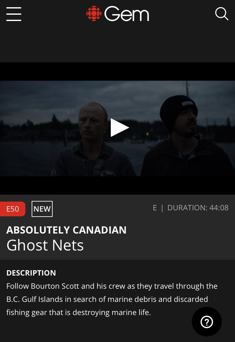 Check this out!  Our NGO’s documentary on Emerald Sea Protection Society airs today!!