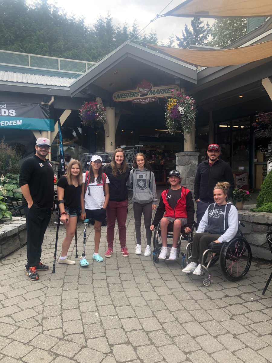 Some great tours of <a href="/nestersmarket/">nestersmarket</a> in #WhistlerBC recently hosted by one of our Sport Dietitians, <a href="/genmasson_nutri/">Geneviève masson</a>. She took athletes from <a href="/Alpine_Canada/">Alpine Canada Alpin</a> #ParaAlpine &amp; <a href="/biathloncanada/">Biathlon Canada</a>  and helped them learn about #SportNutrition &amp; excellent food choices available at Nesters