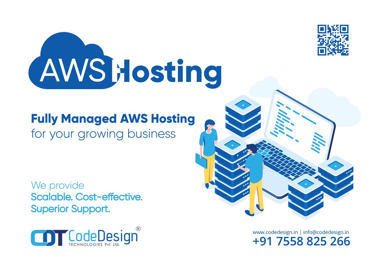CodeDesign_in's tweet image. AWS managed hosting services. #AWS #hosting #webhosting #server #webdev #webdevelopment #developer #cdt #CDT #codedesign #DevOps #php #hosting #HostingInfo codedesign.in