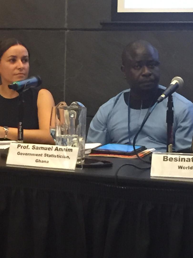 Ghana represented by the Government Statistician, Prof Samuel Anim, to discuss citizen  generated data for SDGs accountability at a side event organised by World Vision on the sides of the 2019 HLPF
<a href="/CSOPlatformSDG/">Ghana CSOs Platform On SDGs</a> <a href="/SDGsPresidency/">SDGs Ghana @ Presidency</a> <a href="/ndpcgh/">NDPC Ghana</a> <a href="/CHRAJGHANA/">CHRAJ GHANA ⚖️</a> <a href="/ghstats/">GHstats</a> <a href="/youthsdgssummit/">African Youth SDGs Summit</a>
