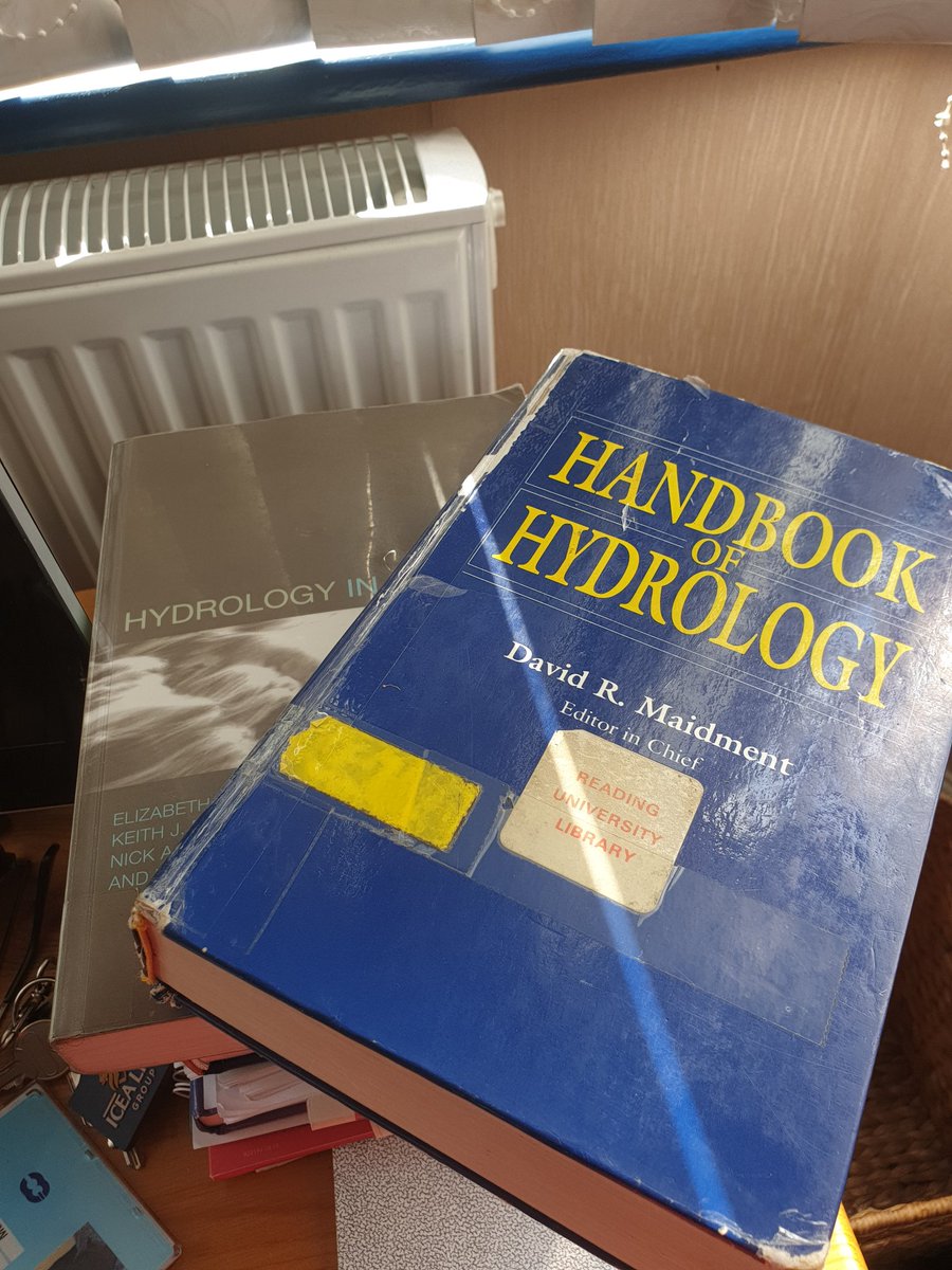 _Maureen_AW's tweet image. Am hoping at the end of perusing through these multi page books I can get answers and better understanding of the basic concepts of #hydrologicalmodels #hydrologicalmodeling #calibration #equifinality #uncertainity analysis #phdchat  #phdlife