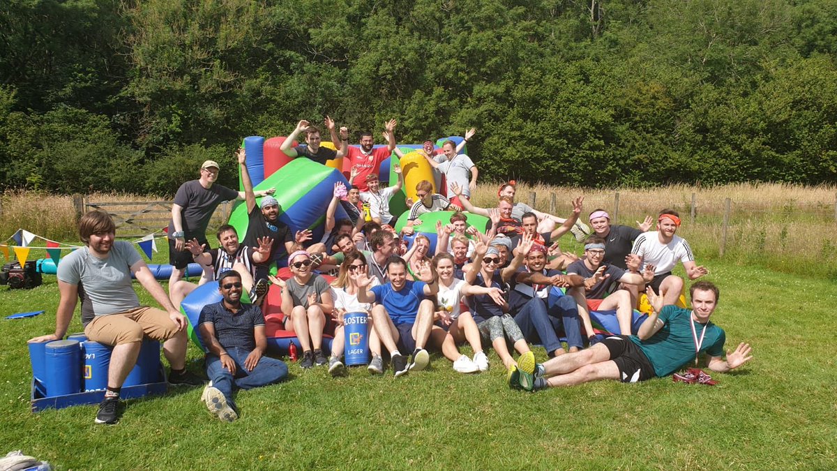 ACFTeambuilding's tweet photo. Great day with this group of smiley happy people today at @follyfarmcentre ! Fab way to spend a Friday! Have a great weekend everyone!! 😄#teambuilding #corporateevents https://t.co/IIQTRdr6kV