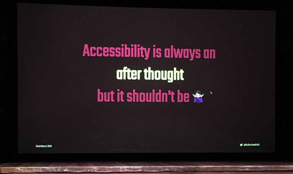 thacherhussain's tweet image. Yes. #ChainReact2019 @kulkarniankita9