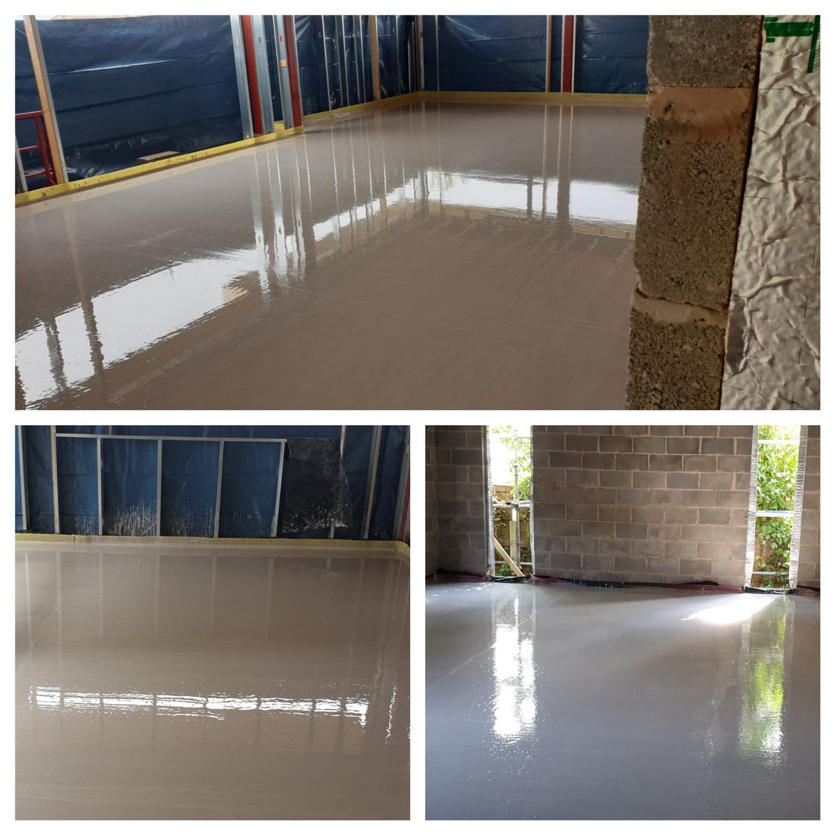 850m2 of @AggregateUK Highflow S poured today to newbuild apartments in Southport by Elliott, Chris &amp; Anthony. 43m3 done in the day. Good end to another busy week for our teams #heatandscreed #flowingscreed #liquidscreed #pumpedscreed #southport #newhomes #anotherprojectdone