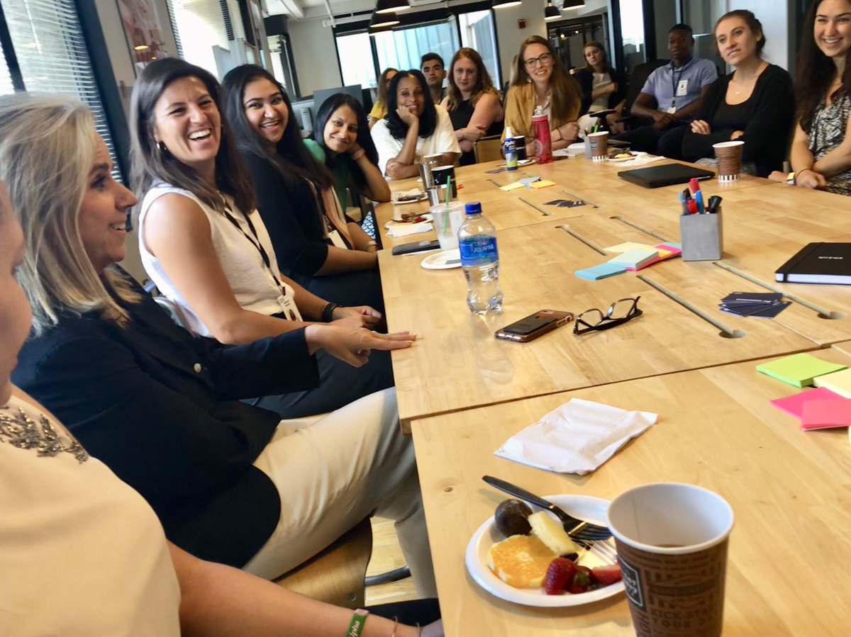 martyhoran144's tweet photo. Clear, direct communications & willingness to learn. #IBMFederal VP Nancy Bohannan shares valuable success insights with early career #IBMers at #IBMDC Design Studio! #leadership #innovation #cloud #ai #mentor #IBMsales #LifelongLearning #IBMinterns #IBMSummitDC #IBMSummitProgram https://t.co/ChrKTYTZBW