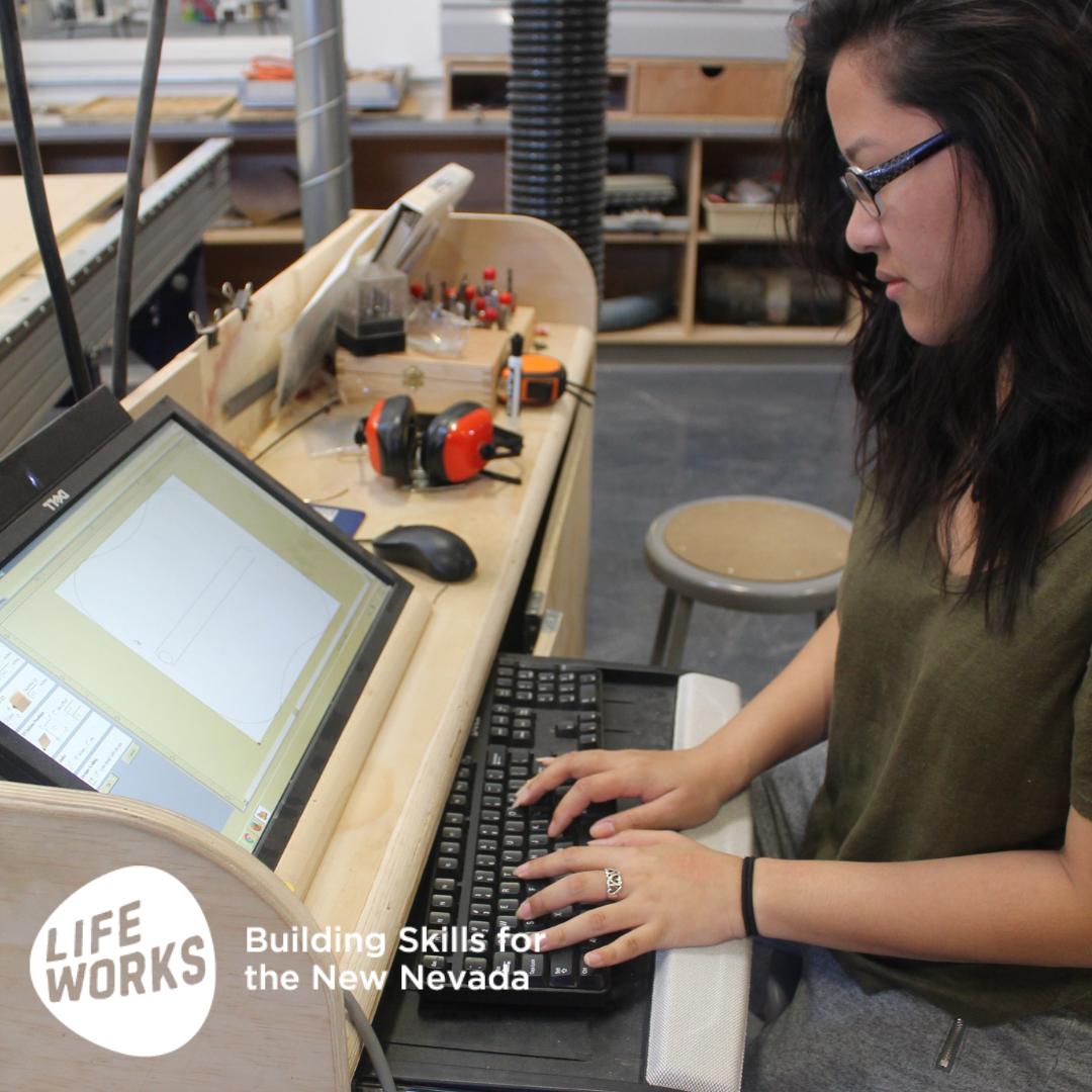 NvstateED's tweet photo. If you need to find a job but not sure where to look, the One-Stop Career Center in Las Vegas provides career assistance and preparation to young adults. Find out more at https://t.co/cVuTrW4VuL #LifeWorksNV #SupportStudents #NevadaReady #SkillsatWork #CareerReady #NSFY https://t.co/R91WIQZPqD