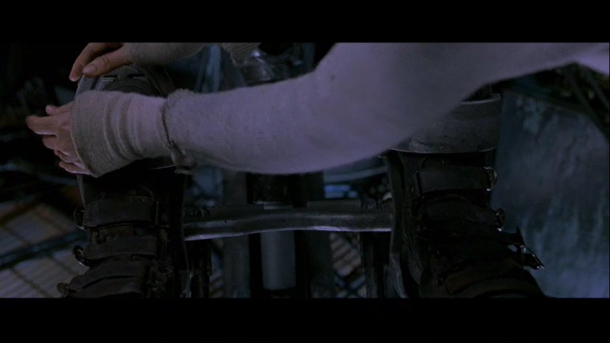 MoviesByHaiku's tweet photo. The Matrix
Minute 40 Haiku (1 of 3)
Neo takes a seat
Trinity straps him in place
A pain in the neck
#TheMatrix
#haiku
#TryToRelax
#ThisWillFeelALittleWeird https://t.co/iWQh2fPoMd
