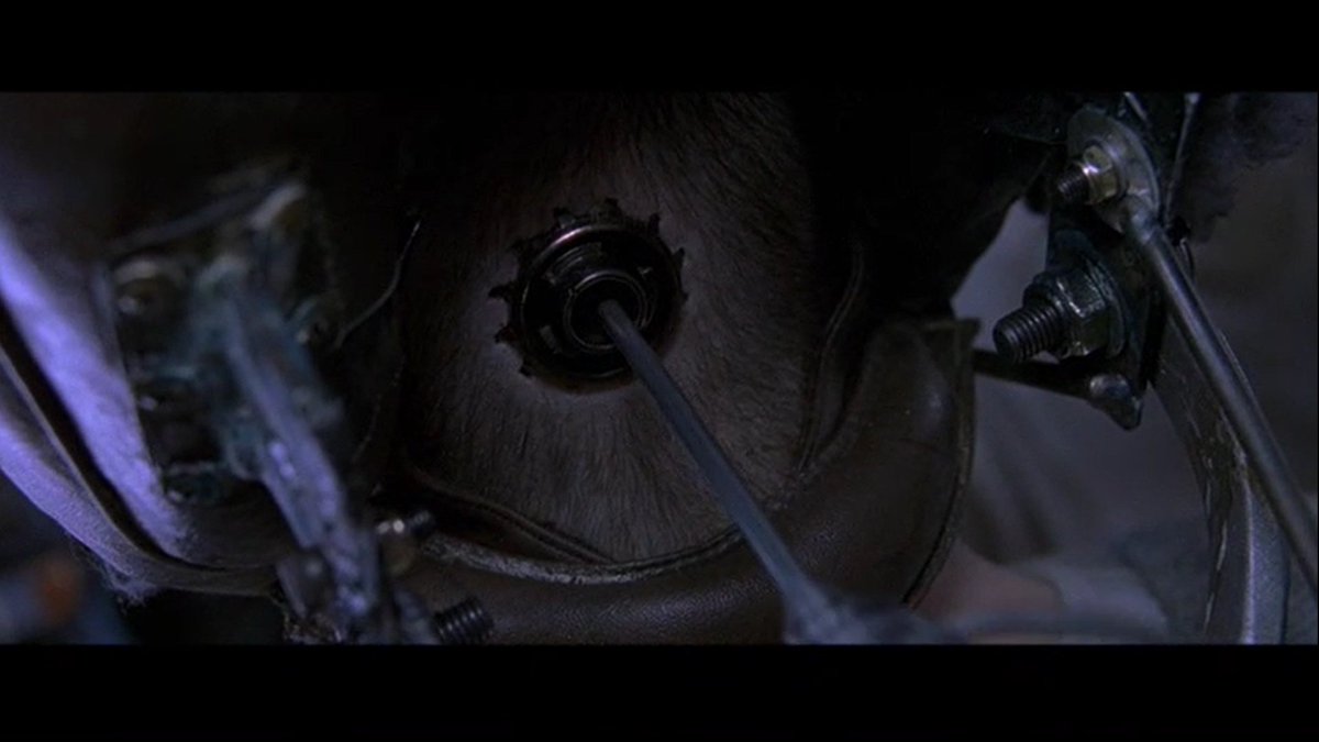 MoviesByHaiku's tweet photo. The Matrix
Minute 40 Haiku (1 of 3)
Neo takes a seat
Trinity straps him in place
A pain in the neck
#TheMatrix
#haiku
#TryToRelax
#ThisWillFeelALittleWeird https://t.co/iWQh2fPoMd