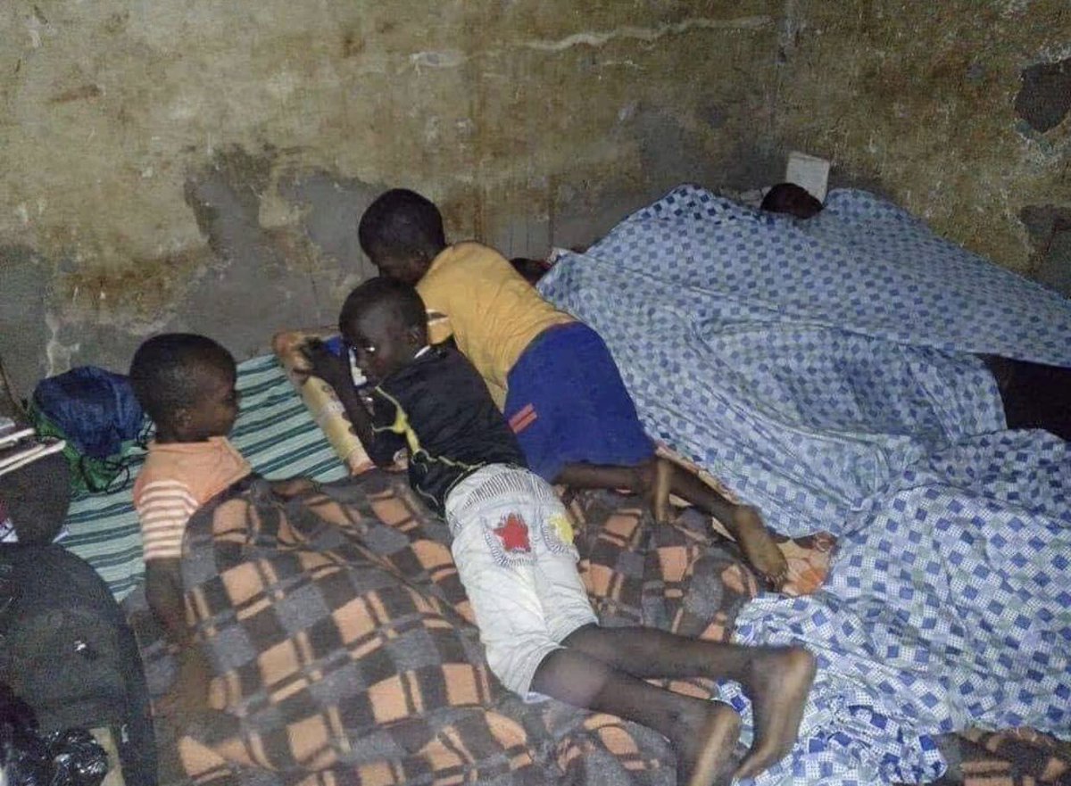 Fallok1's tweet image. Friend help us with better place to live the house we lived is old