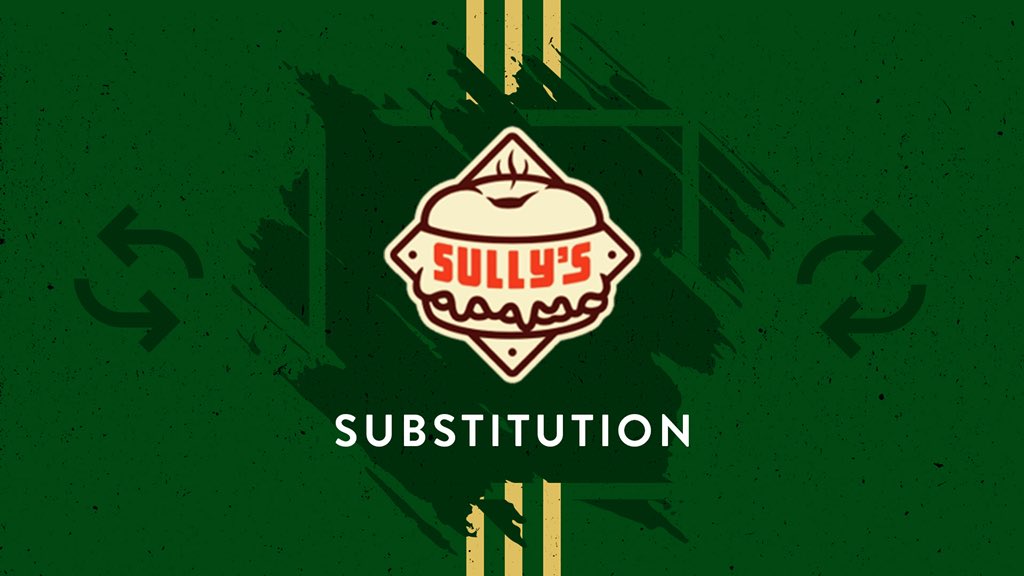 70’ | A <a href="/SullysSteamers/">Sully</a> substitution for #GVL. 

IN: Fabrizio Bucco
OUT: Tucker Heffron