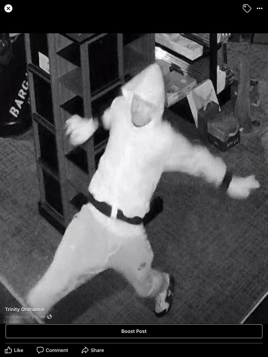 trinityord's tweet photo. ***$1000 REWARD***

Trinity Ordnance was broken into over the weekend! Please help us share and catch the individuals who did this! 
Please contact the store or Lake Worth PD if you have any info!

817-237-3239 https://t.co/06zwqnoIv6