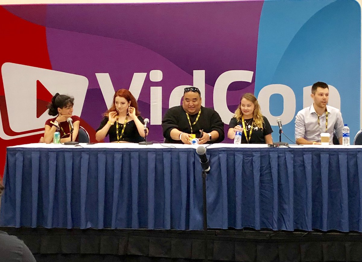 @bendeaney @taylordarling8 @goodnightmoon <a href="/MattyTingles/">MattyTingles</a> @angelica The Stars of ASMR getting ready to wow us! #ASMR #VidConUS <a href="/TPNRETAIL/">TPN</a> #TPN
