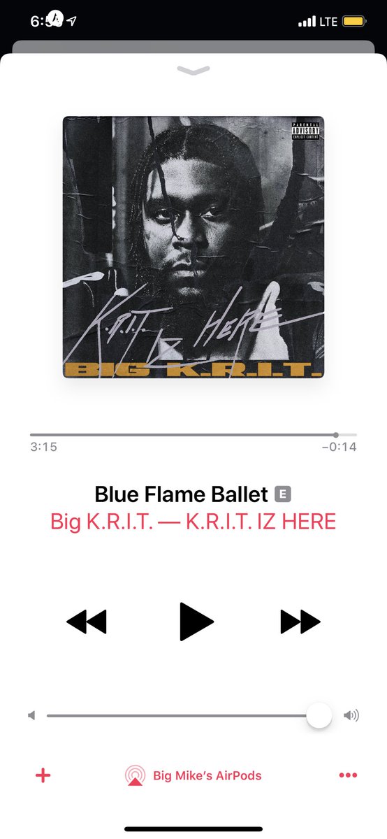 HomiePhillips's tweet image. Had to listen to @BIGKRIT album 3x! I didn’t skip a song, boy dropped jewels on the whole album #yeahthough🔥🎙