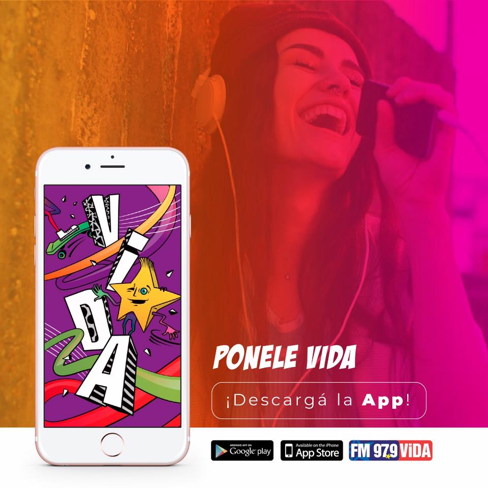 AlphaSMarketing's tweet photo. 😎💥¡Descargá nuestra App y #PoneleVida! ⚡🎶 Encontrala en tu Play store y App store. 🔊🔊🔊🔊🔊🔊 https://t.co/sv44aQJg4U